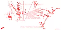 MAITRE CYLINDRE DE FREIN AVANT (CBR500RA) pour Honda CBR 500 R ABS de 2019