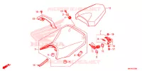 SELLE pour Honda CBR 500 R ABS de 2019