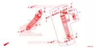 AMORTISSEUR AVANT (SXS1000S2R) pour Honda TALON 1000 R de 2019