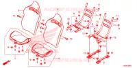 SELLE pour Honda TALON 1000 R de 2019