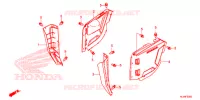COUVERCLES LATERAUX pour Honda PIONEER 500 M2 de 2020
