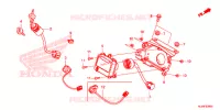 COMMODO   COMPTEUR pour Honda PIONEER 500 M2 CAMO de 2020