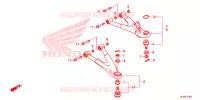 TRIANGLES AVANT pour Honda PIONEER 500 M2 CAMO de 2020