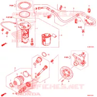 POMPE A ESSENCE pour Honda PIONEER 700 M2 DELUXE de 2020
