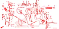 LEVIER DE GUIDON   CABLE   COMMODO pour Honda FOURTRAX 420 RANCHER 2X4 Electric Shift de 2020