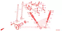 ARBRE A CAMES   SOUPAPE pour Honda FOURTRAX 420 RANCHER 4X4 DCT EPS de 2020