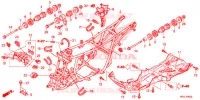 CADRE pour Honda FOURTRAX 420 RANCHER 4X4 ES de 2020