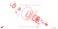 ROUE AVANT pour Honda FOURTRAX 420 RANCHER 4X4 ES de 2020