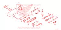 OUTIL pour Honda FOURTRAX 420 RANCHER 2X4 BASE de 2020