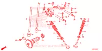 ARBRE A CAMES   SOUPAPE pour Honda FOURTRAX 500 RUBICON DCT EPS DELUXE de 2019