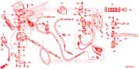 COMMODO   LEVIER   CABLE pour Honda FOURTRAX 500 RUBICON DCT EPS DELUXE de 2019