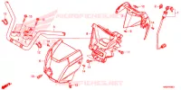 GUIDON pour Honda FOURTRAX 500 RUBICON DCT EPS DELUXE de 2019