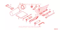 OUTIL pour Honda FOURTRAX 500 RUBICON DCT EPS DELUXE de 2019