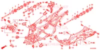 CADRE pour Honda FOURTRAX 520 FOREMAN 4X4 CAMO de 2020