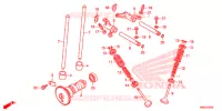 ARBRE A CAMES   SOUPAPE pour Honda FOURTRAX 520 FOREMAN RUBICON 4X4 AT DCT EPS de 2020
