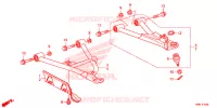 TRIANGLES AVANT pour Honda FOURTRAX 520 RUBICON 4X4 AT DCT de 2020