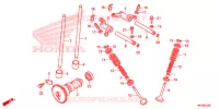 ARBRE A CAMES   SOUPAPE pour Honda FOURTRAX 520 FOREMAN 4X4 ES PS de 2020