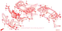 SUPPORT (TRX520FM6) pour Honda FOURTRAX 520 RUBICON 4X4 EPS RED de 2020