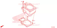 CYLINDRE pour Honda FOURTRAX 420 RANCHER 4X4 ES de 2020