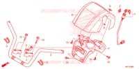 GUIDON pour Honda FOURTRAX 420 RANCHER 4X4 ES de 2020