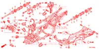 CADRE pour Honda FOURTRAX 420 RANCHER 4X4 Manual Shift CAMO de 2020