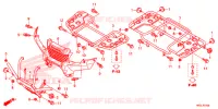 SUPPORT pour Honda FOURTRAX 420 RANCHER 4X4 EPS Manual Shift de 2020