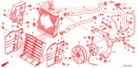 RADIATEUR pour Honda FOURTRAX 420 RANCHER 4X4 EPS Manual Shift de 2020