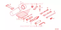 OUTIL pour Honda FOURTRAX 520 RUBICON DCT EPS DELUXE de 2020