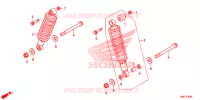 AMORTISSEUR ARRIERE pour Honda FOURTRAX 520 FOREMAN RUBICON 4X4 AT DCT EPS DELUXE de 2020