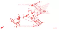 BRAS ARRIERE pour Honda FOURTRAX 520 FOREMAN RUBICON 4X4 AT DCT EPS DELUXE de 2020