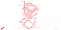 CYLINDRE pour Honda FOURTRAX 520 FOREMAN RUBICON 4X4 AT DCT EPS DELUXE de 2020