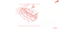 FEU ARRIERE pour Honda FOURTRAX 520 FOREMAN RUBICON 4X4 AT DCT EPS DELUXE de 2020
