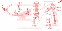 MAITRE CYLINDRE DE FREIN ARRIERE pour Honda FOURTRAX 520 FOREMAN RUBICON 4X4 AT DCT EPS DELUXE de 2020