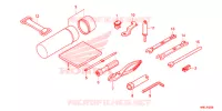 OUTIL pour Honda FOURTRAX 520 FOREMAN RUBICON 4X4 AT DCT EPS DELUXE de 2020