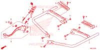 PEDALE   REPOSE PIED pour Honda FOURTRAX 520 FOREMAN RUBICON 4X4 AT DCT EPS DELUXE de 2020