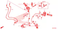 COMMODO   LEVIER   CABLE pour Honda X ADV 750 de 2017
